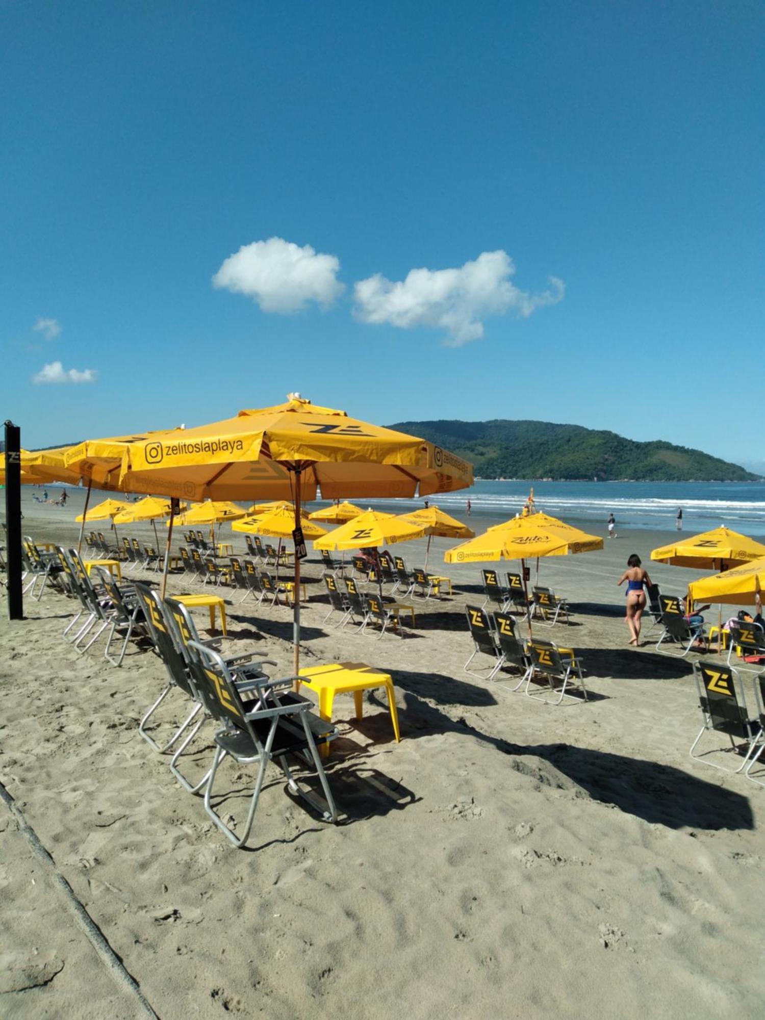 Varanda Mar - Estudio Em Santos Na Quadra Da Praia Exterior foto